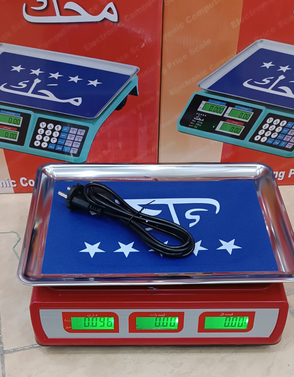 ترازو 40کیلویی محک دکمه استیل مدل YZ423H با 12ماه گارنتی