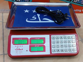 ترازو 40کیلویی محک دکمه استیل مدل YZ423H با 12ماه گارنتی